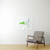 Zehen hier einsetzen wandteppich (Beispiel (Horizontal))