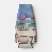 Zehen in der Sand Custom Flasche Cooler Flaschenkühler (Vorderseite)