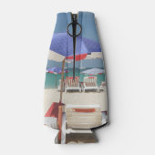 Zehen in der Sand Custom Flasche Cooler Flaschenkühler (Rückseite)