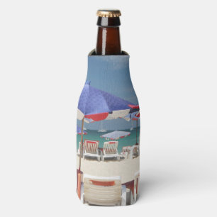 Zehen in der Sand-kundenspezifischen Flasche Flaschenkühler