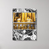 Zehen Leinwanddruck (Vorderseite)