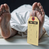 Zehenmarke Geschenkanhänger