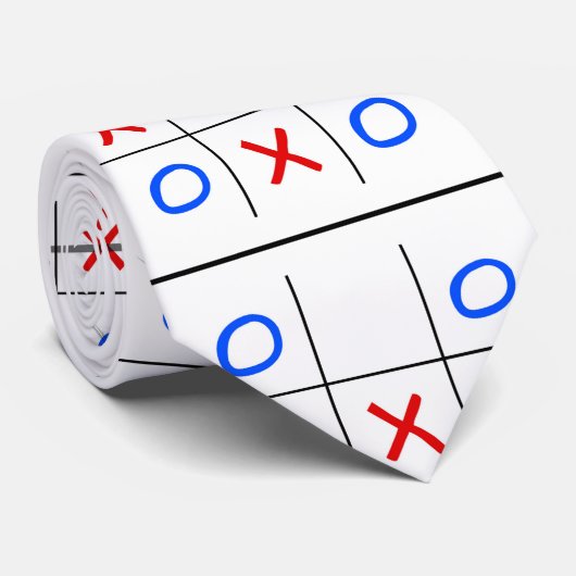 Zehenmuster Krawatte (Gerollt)