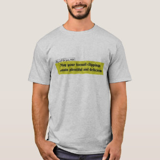 Zehennagel-Blechschrott T-Shirt