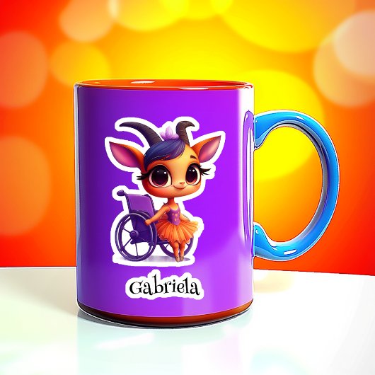 Zehenspitzen Personalisierter Vinyl-Aufkleber Aufkleber