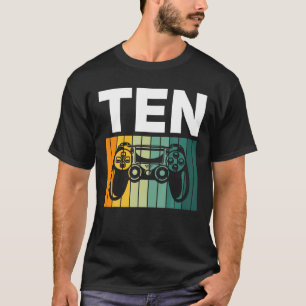 Zehn 10. Geburtstag 10 Jahre T-Shirt