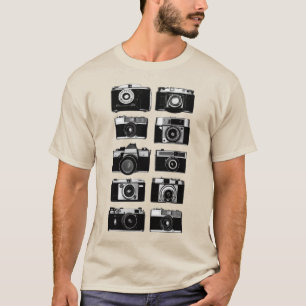 ZEHN 35mm RETRO-FOTOKAMERAS DESIGN T-Shirt
