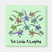 Zehn Akkorde sind springende Magnete Magnet (Vorne)