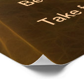 Zehn amerikanische Gebote Poster (Ecke)