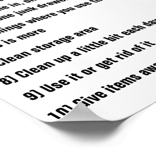 ZEHN-ANTRÄGE POSTER (Ecke)