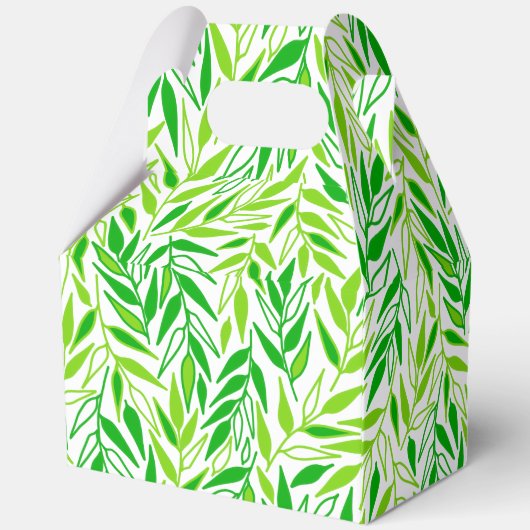 Zehn Blätter. Geschenkschachtel (Rückseite)