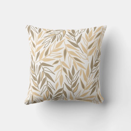 Zehn Blätter. Kissen (Rückseite)