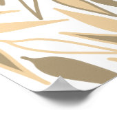 Zehn Blätter. Poster (Ecke)