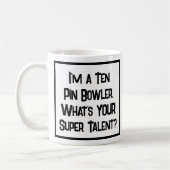 Zehn Button Bowler Super Talent. Tasse (Links)