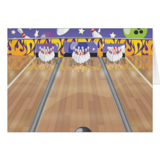 Zehn Button Bowling Alley