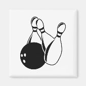 Zehn Button Bowling Magnet (Vorne)