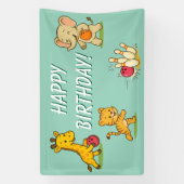 Zehn Button Bowling Party Feier Signatur Dekoratio Banner (Vertikal)