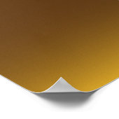 Zehn Button Bowling Strike Poster (Ecke)