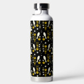 Zehn Button Bowling Wohngestaltung Trinkflasche (Rechts)