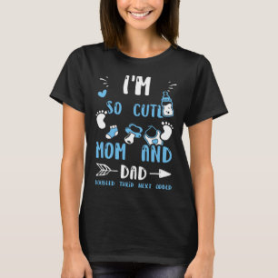 Zehn davon bin ich so Niedlich Mama und Vater verd T-Shirt