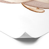 Zehn, die wir frühzeitig abwarten können Boho Baby Poster (Ecke)