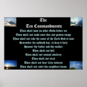 ZEHN-EMPFEHLUNGSPOster Poster (Vorne)