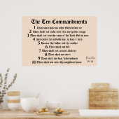 ZEHN-EMPFEHLUNGSPOster Poster (Küche)