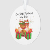 Zehn erste Weihnachtsgeschmack Ornament (Vorderseite)