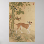 Zehn feine Hunde - Gelbgelber Leopard Poster (Vorne)