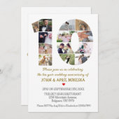 Zehn Foto Hochzeitsfeier Einladung (Vorne/Hinten)