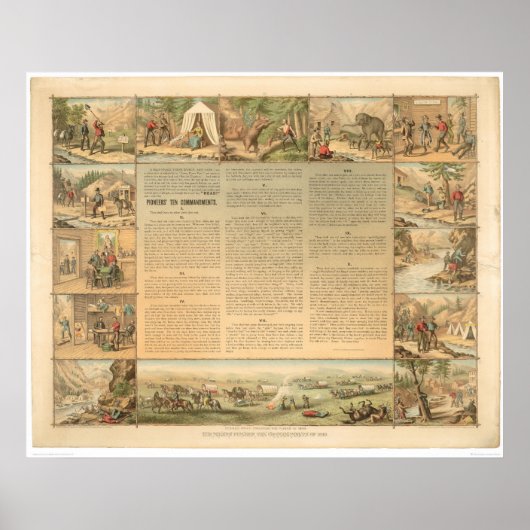 Zehn Gebote des Bergarbeiters (1081A) Poster (Vorne)