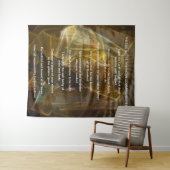 Zehn Gebote des nationalen Amerikanischen Ureinwoh Wandteppich (Beispiel (Horizontal))