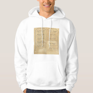 Zehn Gebote Hoodie