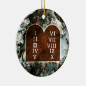 Zehn Gebote Keramikornament (Rechts)