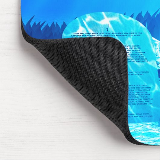 Zehn Gebote Mousepad (Ecke)