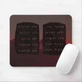 Zehn Gebote Mousepad (Mit Mouse)