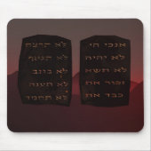 Zehn Gebote Mousepad (Vorne)