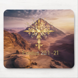 Zehn Gebote Mousepad