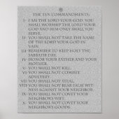 Zehn Gebote: Poster (Vorne)
