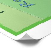 Zehn Gebote Poster (Ecke)