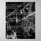 Zehn Gebote Poster (Vorne)