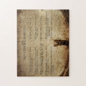 Zehn Gebote Puzzle (Vertikal)