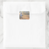 Zehn Gebote Runder Aufkleber (Tasche)