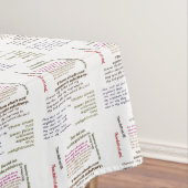 Zehn Gebote Tischdecke (Beispiel)