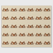 Zehn Gebote und Löwen Geschenkpapier (Flach)