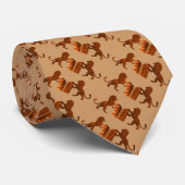 Zehn Gebote und Löwen Krawatte (Gerollt)