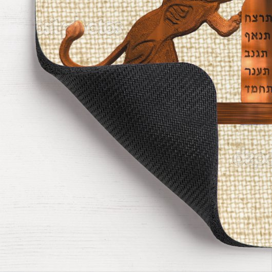 Zehn Gebote und Löwen Mousepad (Ecke)