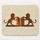 Zehn Gebote und Löwen Mousepad (Vorne)