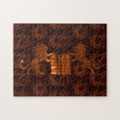 Zehn Gebote und Löwen Puzzle (Horizontal)