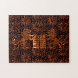 Zehn Gebote und Löwen Puzzle